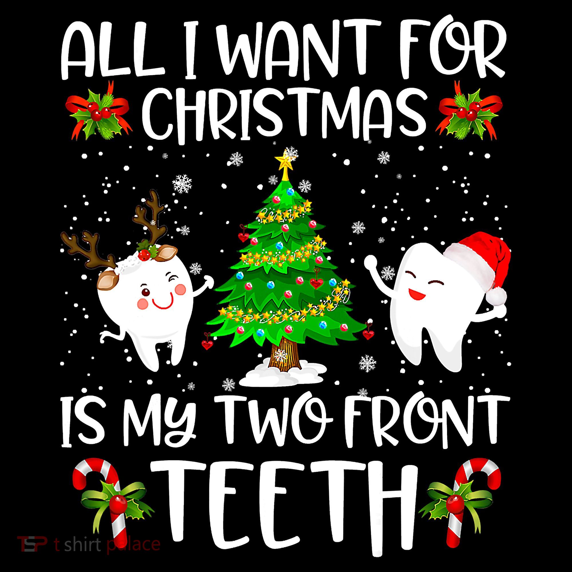 All I Want For Christmas Is My Two Front Teeth Mousepad