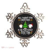 All I Want For Christmas Is My Two Front Teeth Ornament thumb 0