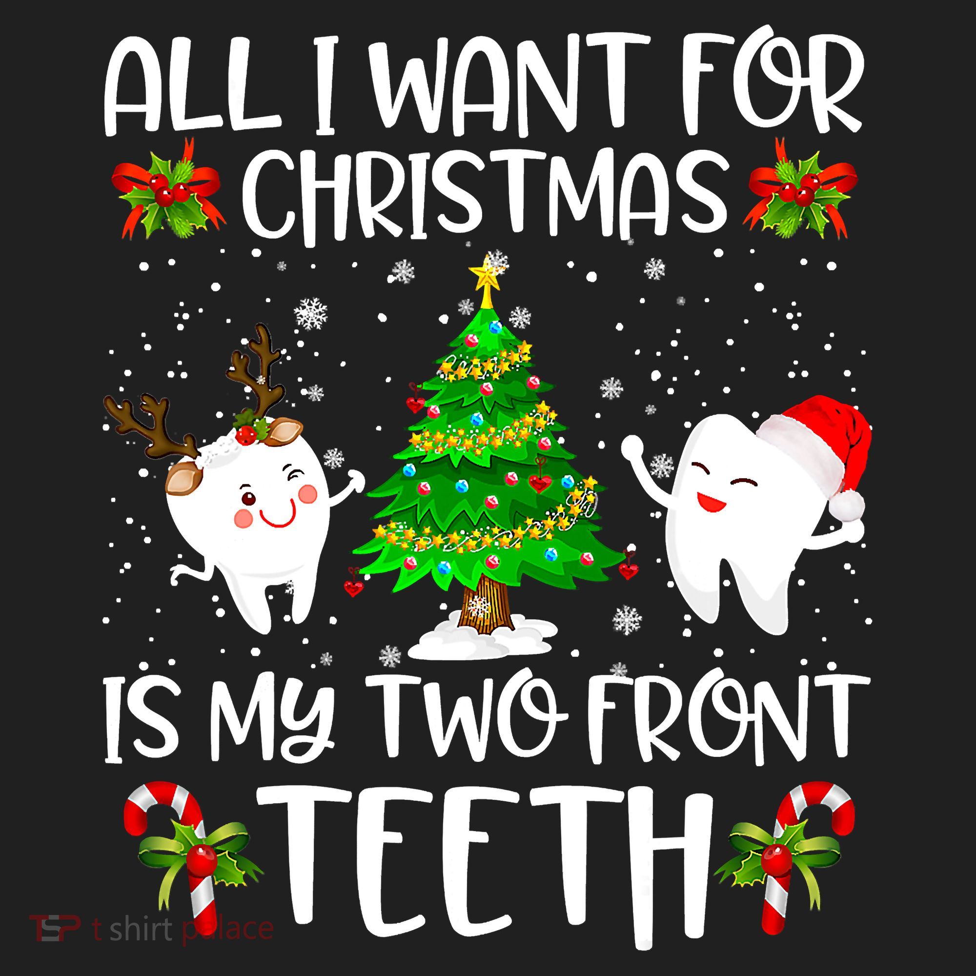 All I Want For Christmas Is My Two Front Teeth Hat