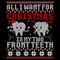 All I Want For Christmas Is My Two Front Teeth Ugly Sweater Cute Gift Coffee Mug thumb 5