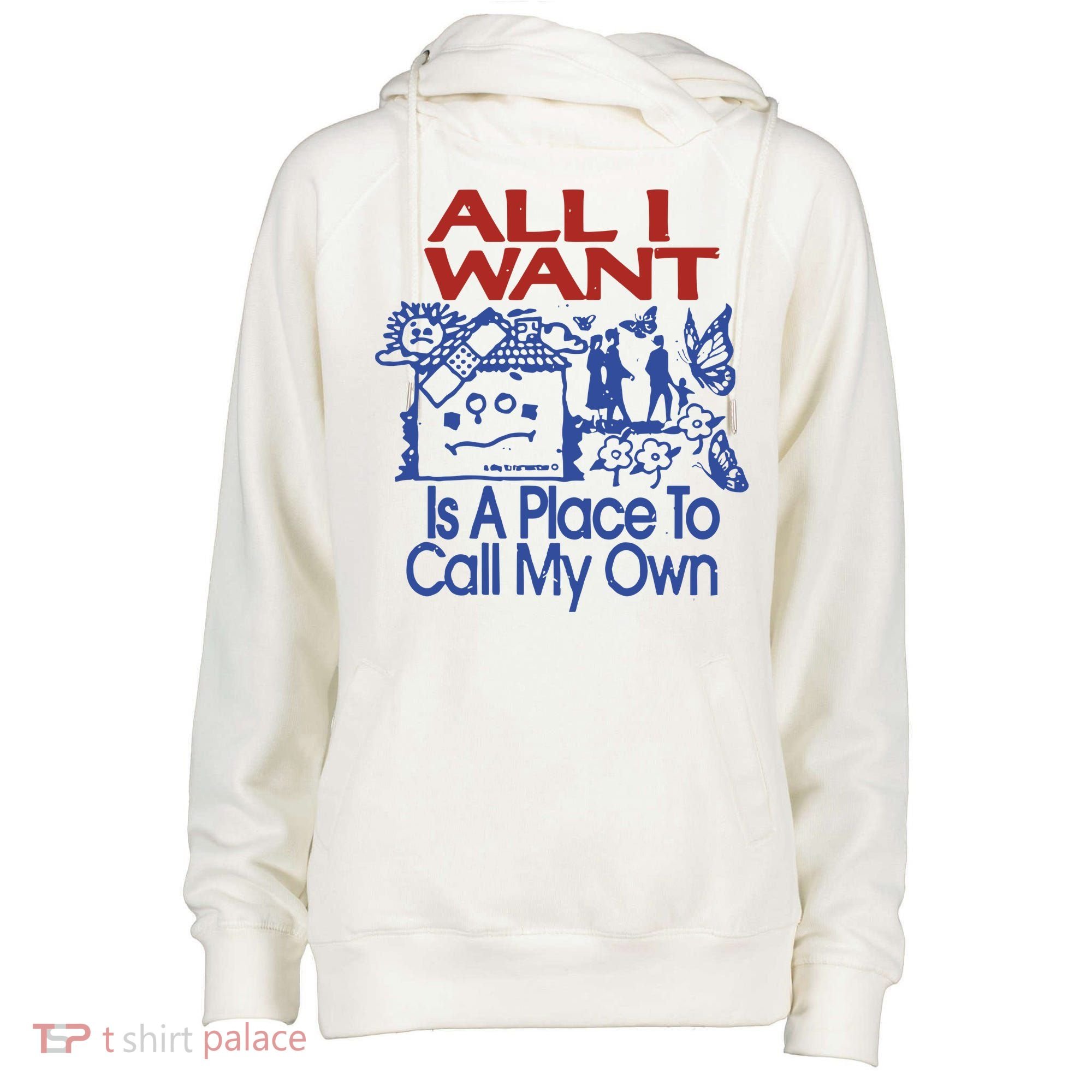 All I Want A Day To Remember 2024 Womens Funnel Neck Pullover Hood