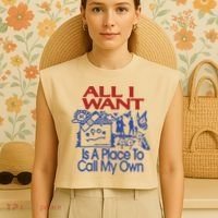 All I Want A Day To Remember 2024 Garment-Dyed Women's Muscle Tee thumb 4