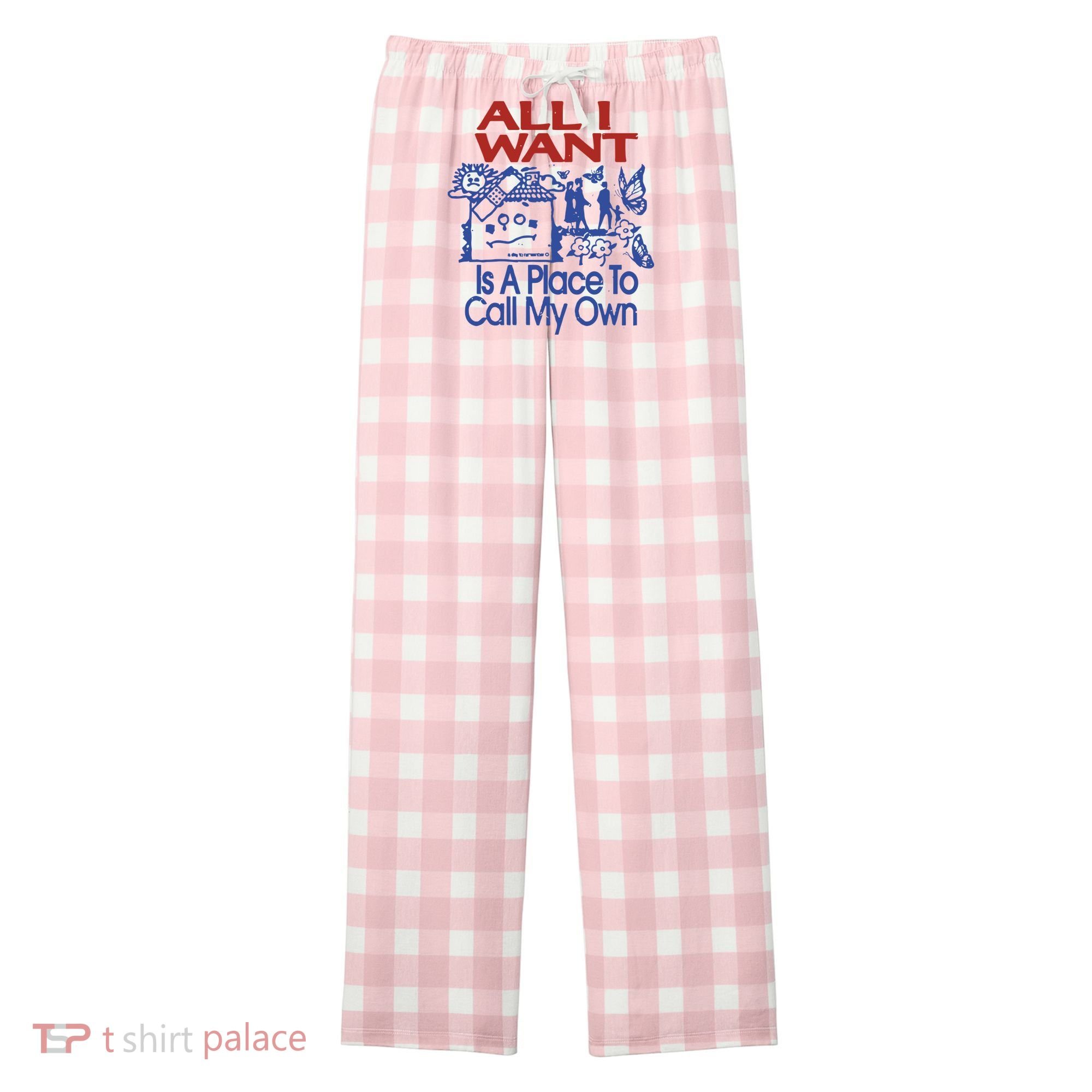 All I Want A Day To Remember 2024 Women's Flannel Plaid Pajama Pants
