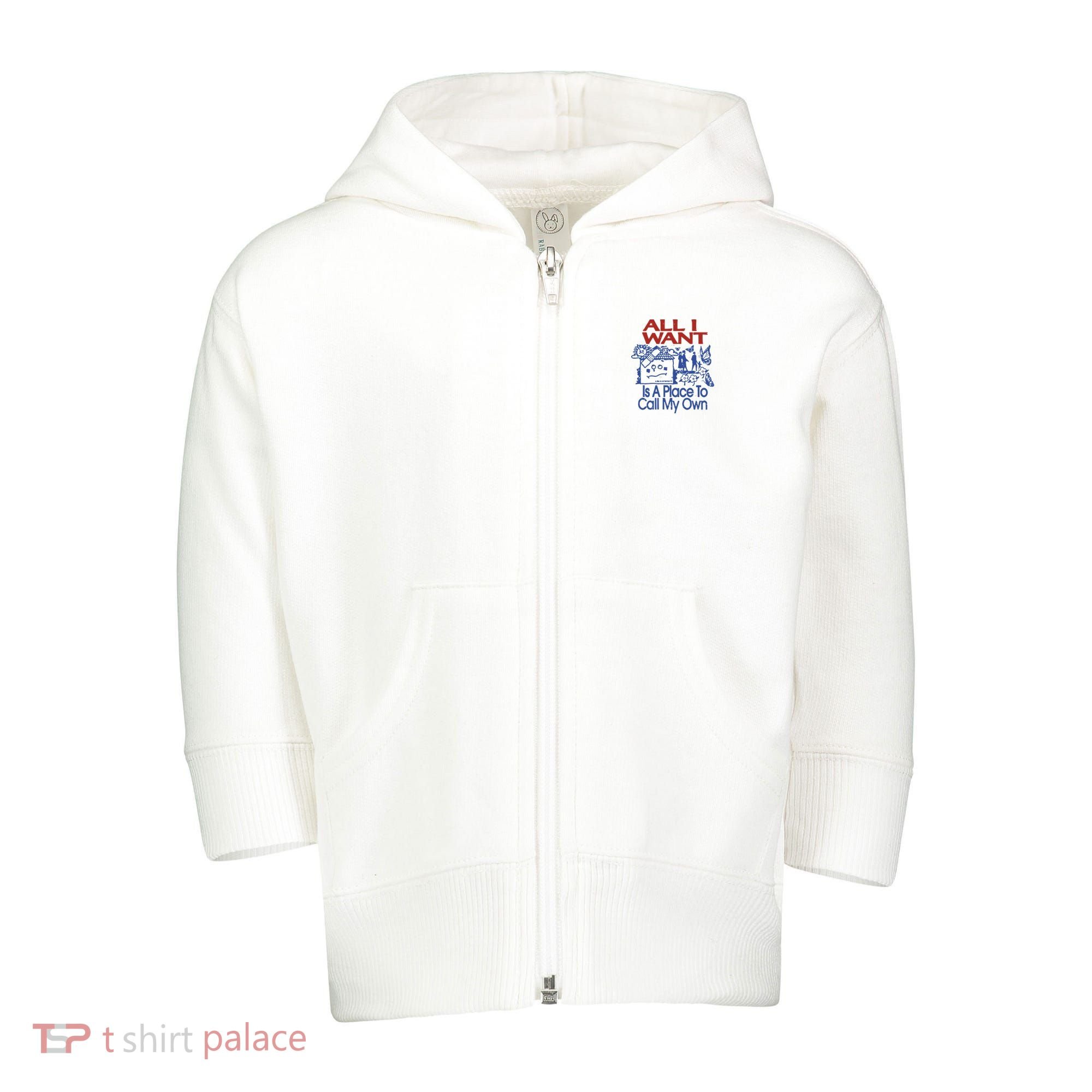 All I Want A Day To Remember 2024 Toddler Zip Fleece Hoodie