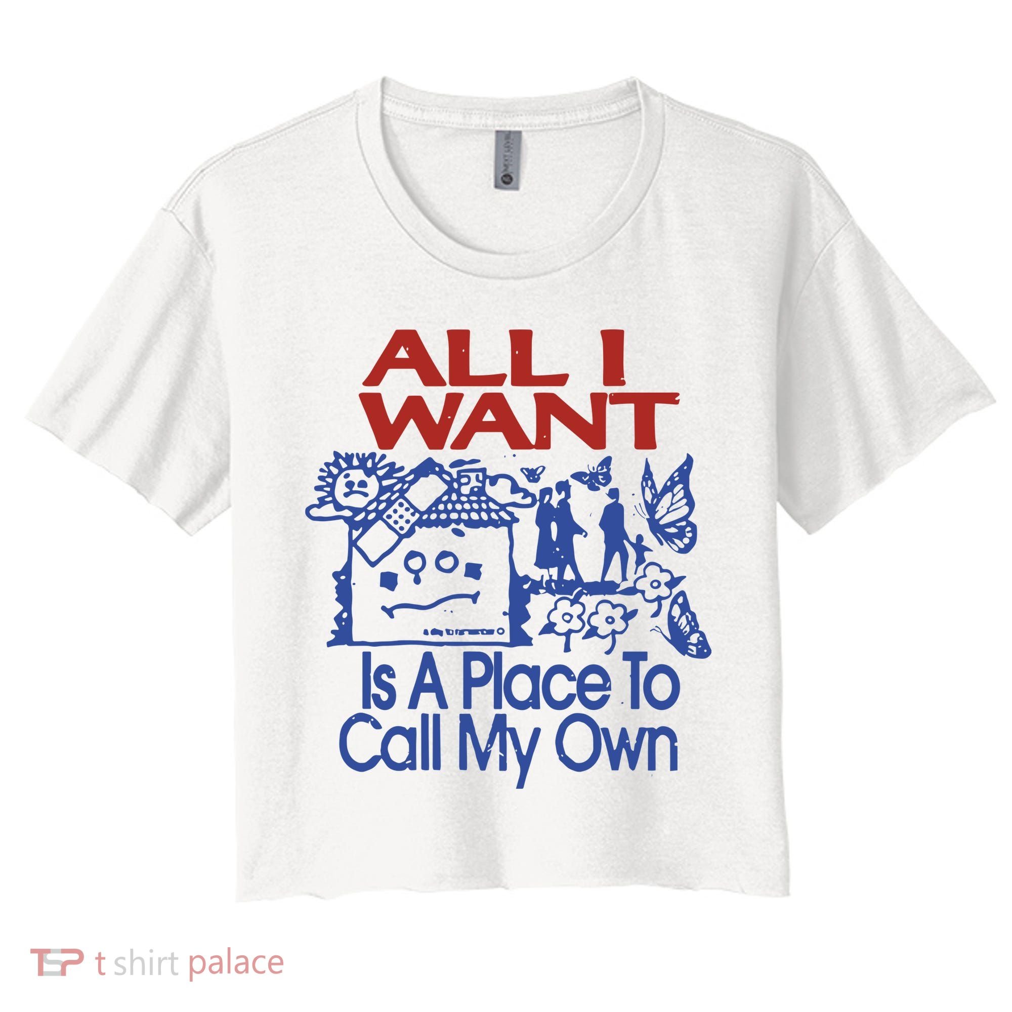 All I Want A Day To Remember 2024 Women's Crop Top Tee