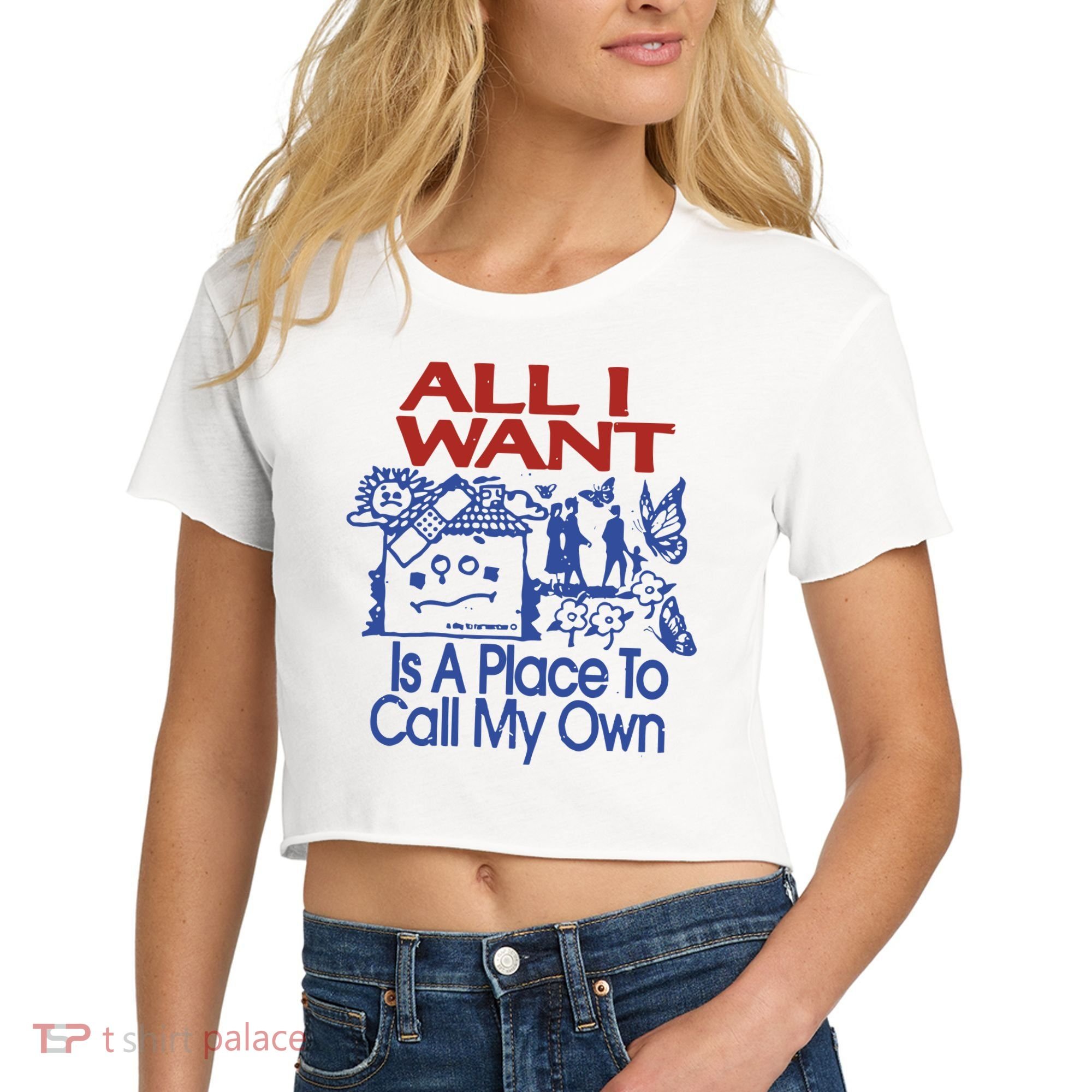 All I Want A Day To Remember 2024 Women's Crop Top Tee