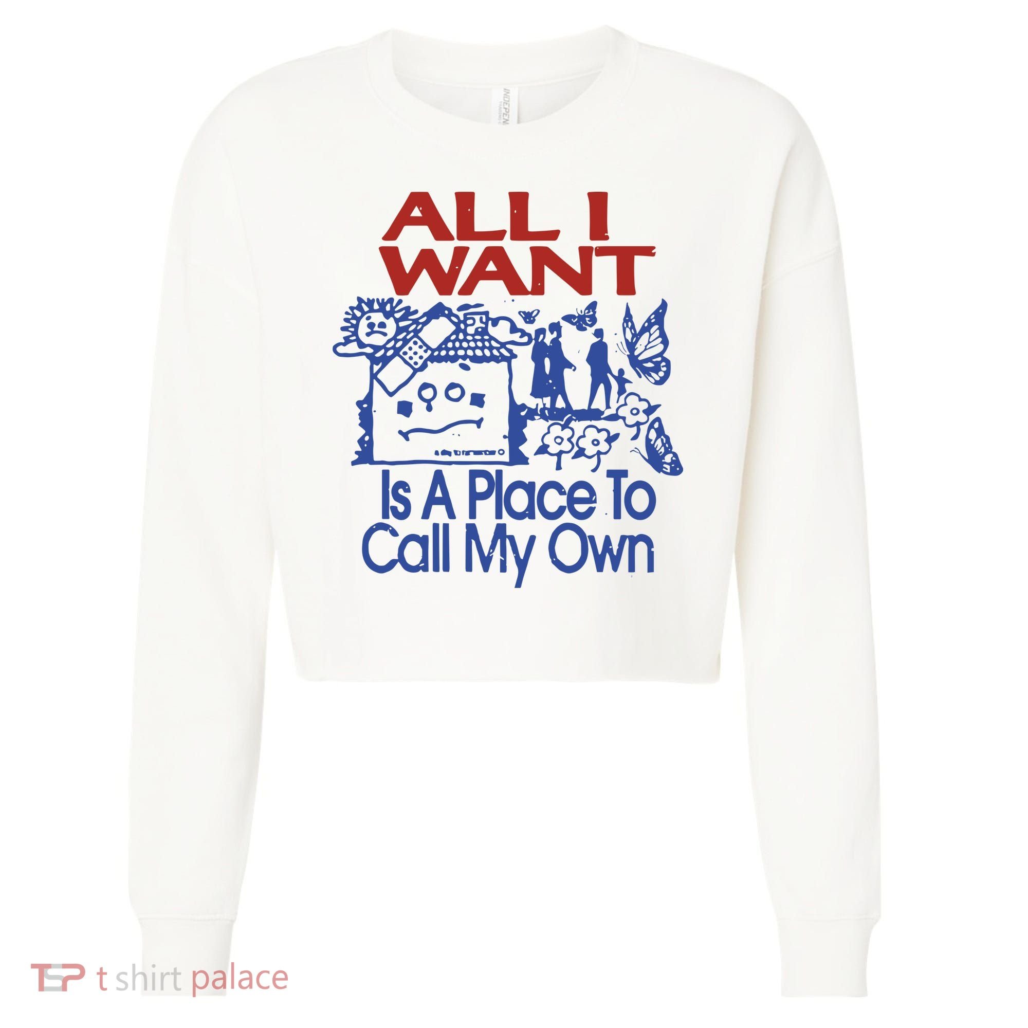 All I Want A Day To Remember 2024 Cropped Pullover Crew