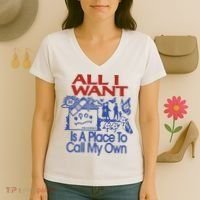 All I Want A Day To Remember 2024 Women's V-Neck T-Shirt thumb 3