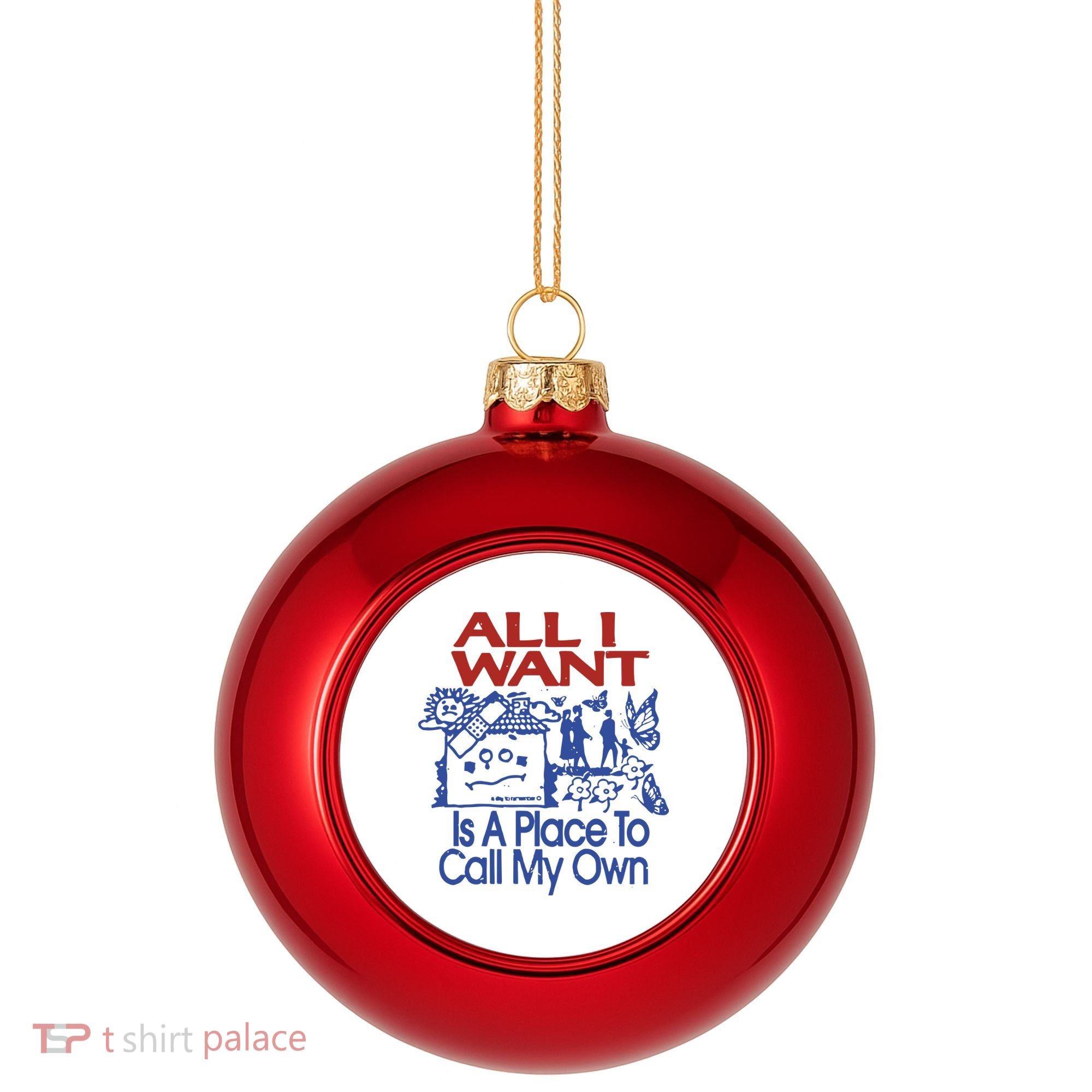 All I Want A Day To Remember 2024 Plastic Christmas Ball Ornament