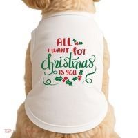 All I Want For Christmas Is You Doggie Tank thumb 0