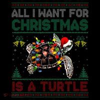 All I Want For Christmas Is A Sea Turtle Funny Ugly Sweater  Coffee Mug thumb 5