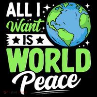 All I Want Is World Peace Graphic Coffee Mug thumb 5