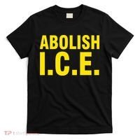 Abolish ICE Yellow Anti I.C.E T-Shirt thumb 0