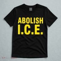 Abolish ICE Yellow Anti I.C.E T-Shirt thumb 5