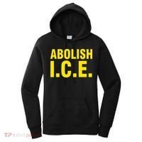 Abolish ICE Yellow Anti I.C.E Women's Hoodie thumb 0