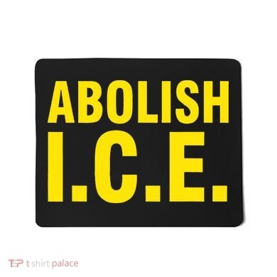 Abolish ICE Yellow Anti I.C.E Mousepad