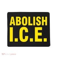 Abolish ICE Yellow Anti I.C.E Mousepad thumb 0