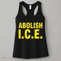 Abolish ICE Yellow Anti I.C.E Women's Tank Top thumb 3