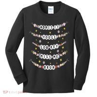 Admit It Youll Lowkey Miss Me Bruh Bracelets Teacher Kids Long Sleeve Shirt thumb 0