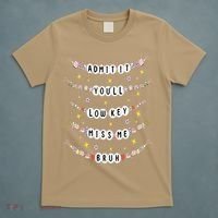 Admit It Youll Lowkey Miss Me Bruh Bracelets Teacher T-Shirt thumb 5