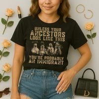 American Indian Youre Probably An Immigrant Comfort Colors Boxy T-Shirt thumb 2