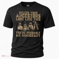 American Indian Youre Probably An Immigrant Cooling Performance Crew T-Shirt thumb 0
