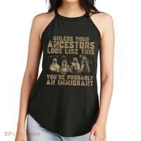 American Indian Youre Probably An Immigrant Women's Perfect Tri Rocker Tank thumb 2