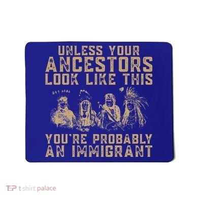 American Indian Youre Probably An Immigrant Mousepad