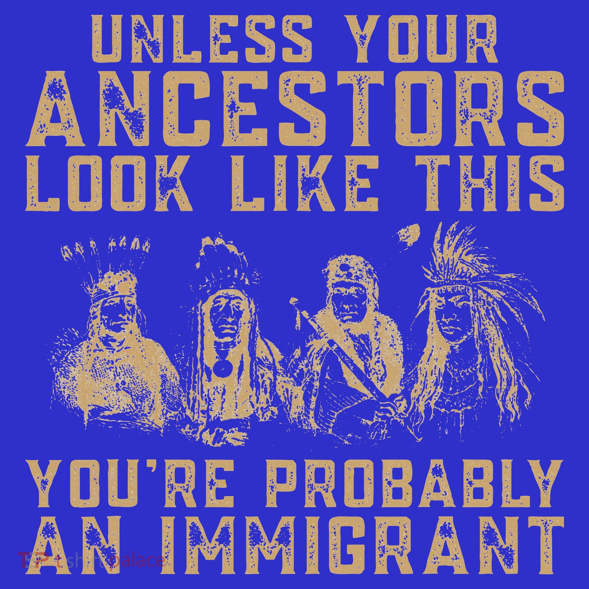 American Indian Youre Probably An Immigrant Women's Tank Top