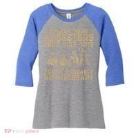 American Indian Youre Probably An Immigrant Women's Tri-Blend 3/4-Sleeve Raglan Shirt thumb 0