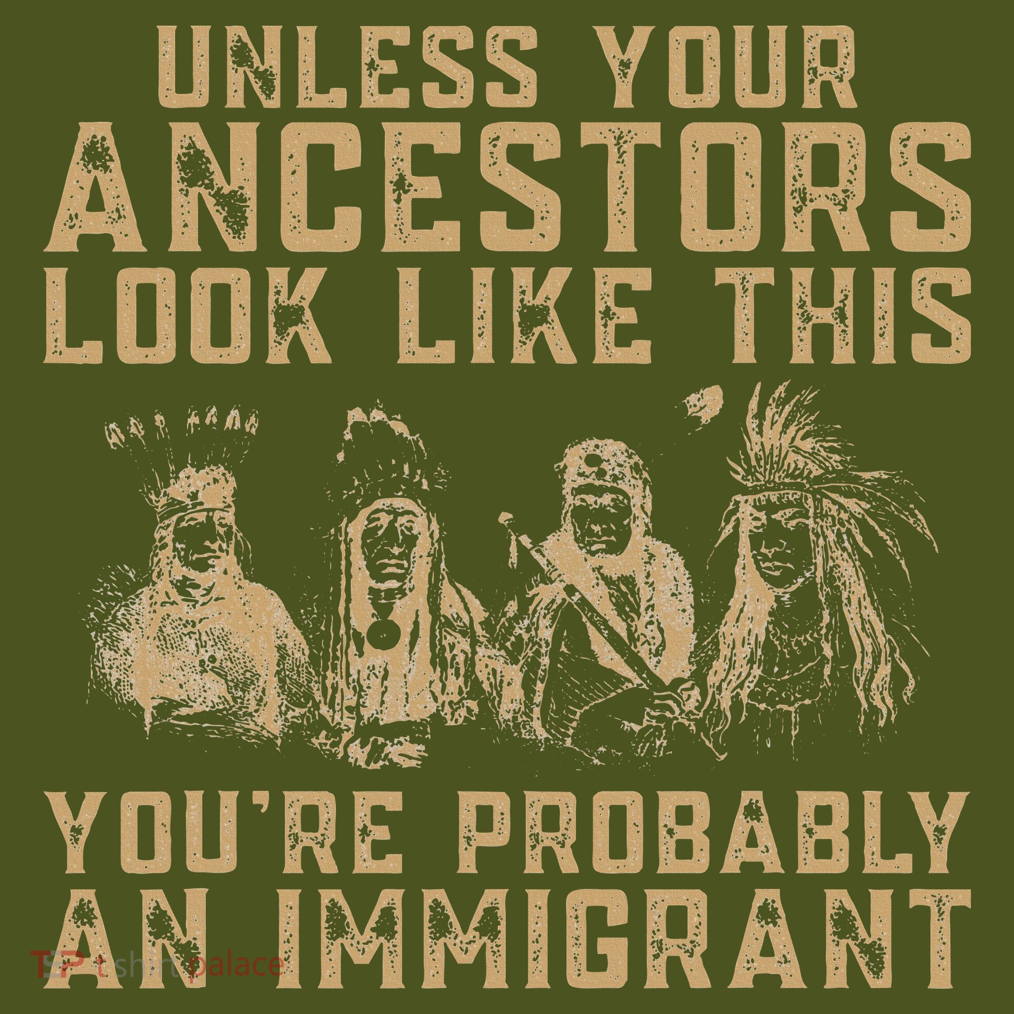 American Indian Youre Probably An Immigrant The Baniff Cuffed Pom Beanie