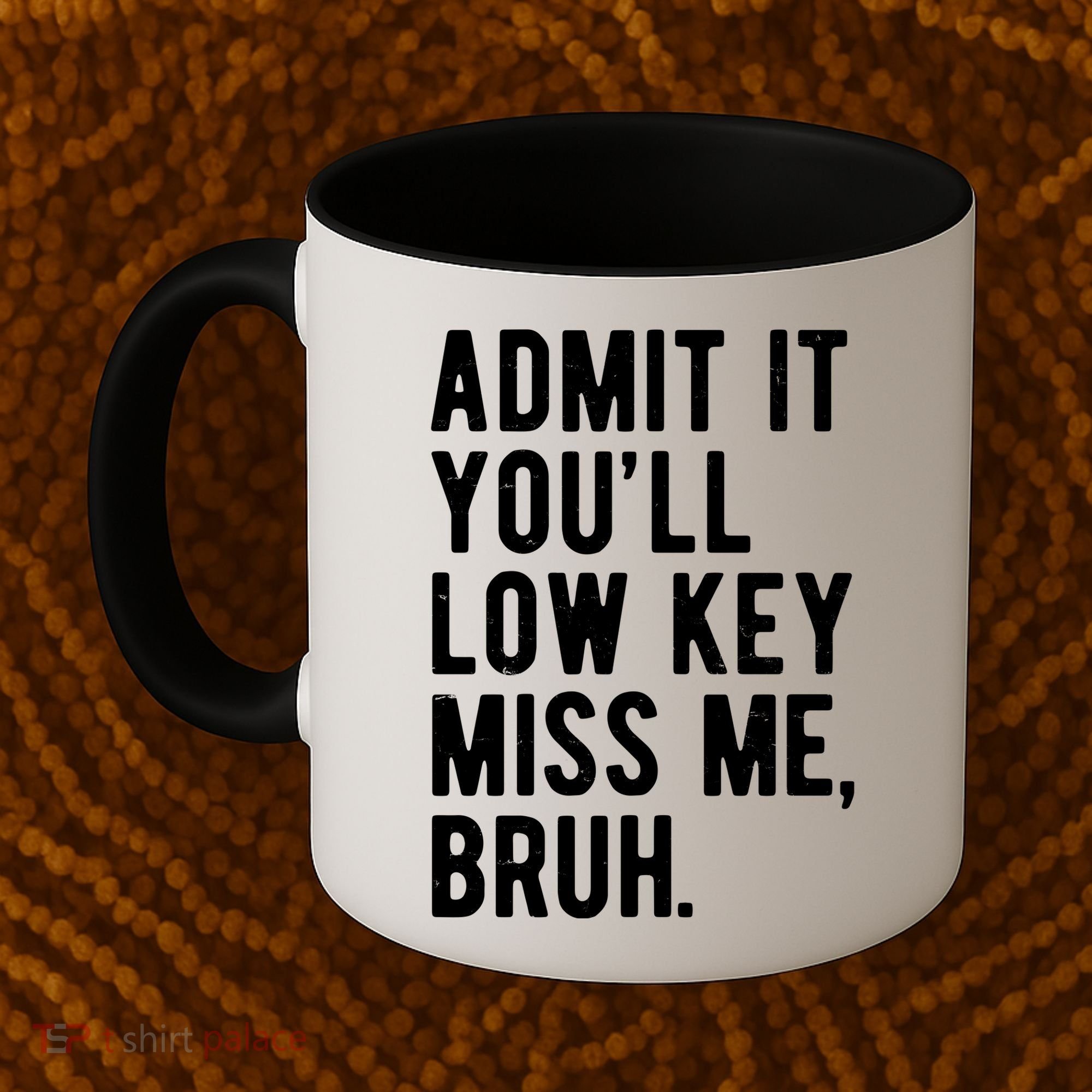 Admit It Youll Low Key Miss Me Bruh Funny Teacher Summer Coffee Mug