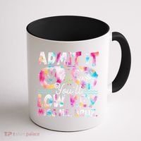 Admit It Youll Low Key Miss Me Bruh Tie Dye Beach Teacher Coffee Mug thumb 1