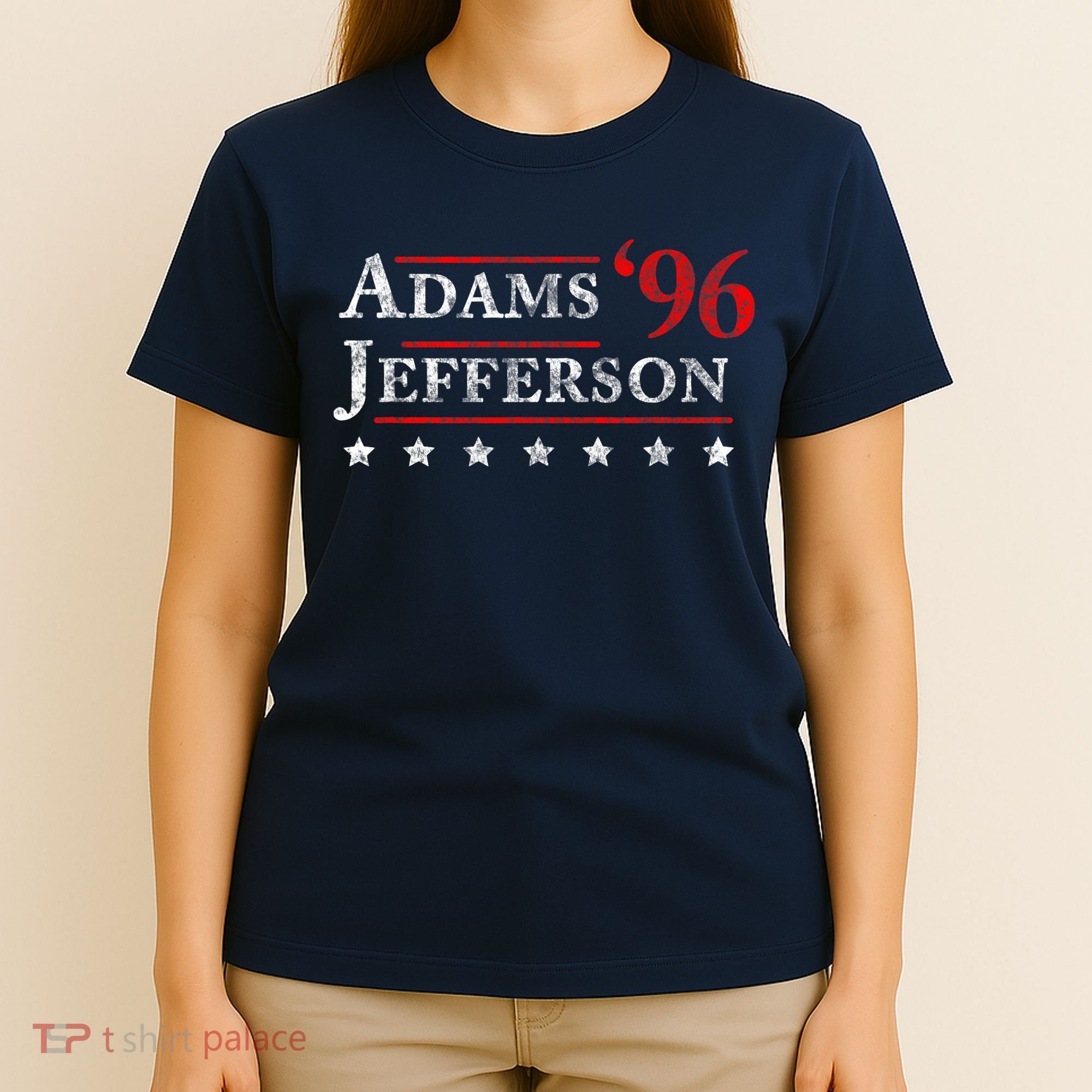 Adams Jefferson 1796 Vintage Election 4th Of July Gift T-Shirt