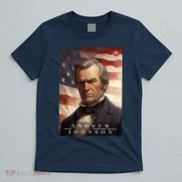 Andrew Johnson 17th President Of The United States Portrait T-Shirt thumb 5