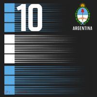 Argentina Jersey 10 Soccer World Women's Sweatshirt thumb 2