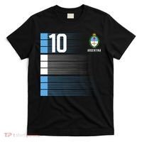 Argentina Jersey 10 Soccer World T-Shirt thumb 0