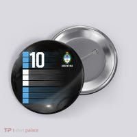 Argentina Jersey 10 Soccer World Button thumb 0