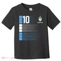 Argentina Jersey 10 Soccer World Toddler T-Shirt thumb 0