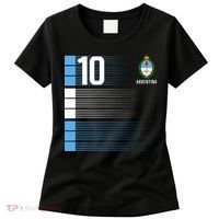 Argentina Jersey 10 Soccer World Women's T-Shirt thumb 0
