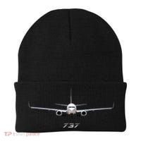 Airline Jet 737 Aircraft Passenger Aircraft Beanie thumb 0