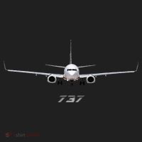 Airline Jet 737 Aircraft Passenger Aircraft Beanie thumb 2