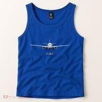 Airline Jet 737 Aircraft Passenger Aircraft Tank Top thumb 2
