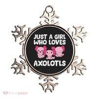 Axolotl  Just a  Who Loves Axolotls  Ornament thumb 0
