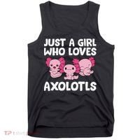 Axolotl  Just a  Who Loves Axolotls  Tank Top thumb 0