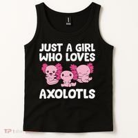 Axolotl  Just a  Who Loves Axolotls  Tank Top thumb 2