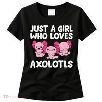 Axolotl  Just a  Who Loves Axolotls  Women's T-Shirt thumb 0