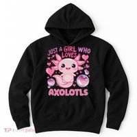 Axolotl Just A Girl Who Loves Axolotls Hoodie thumb 0