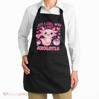 Axolotl Just A Girl Who Loves Axolotls Apron thumb 2