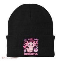 Axolotl Just A Girl Who Loves Axolotls Beanie thumb 0